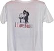 I LOVE YOU - Couple - White T-shirt