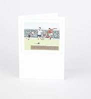 Football Illustration Dad Birthday Card