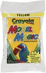 Crayola Model Magic 4 Ounces Yellow 57-4434; 3 Items/Order