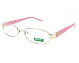 Benetton Eyeglasses frame BE 092 01 Metal - Acetate Silver dark ruthenium