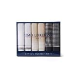 Boxed 6 pc. Initial Cotton Handkerchiefs