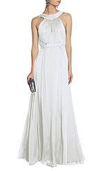 Halter Full Length Evening Dress 