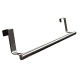 Over Cabinet Door Double Width Towel Rail with FREE Over Door Hook