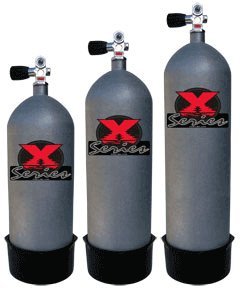 XS Scuba X-Series 130 Steel Cylinder Tank