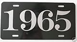 IMAGE OF 1965 YEAR LICENSE PLATE
