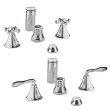 Grohe Seabury Wideset Bidet Faucet - Infinity Brushed Nickel