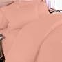 MARRIKAS 300TC Egyptian Cotton Sheet Set QUEEN SOLID PEACH