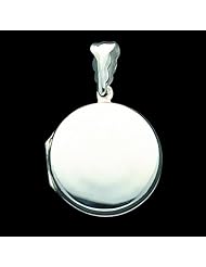 Sterling Silver 24mm Locket. Metal Wt- 6.4g