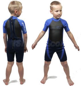 O'Neill Reactor Hybrid neoprene lycra shorty kids wetsuit For swimming surfing snorkeling