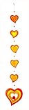 Review Ellwoods of Dumfries  / Suncatcher Six Hearts, Orange