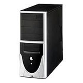 APEX PC-319 ATX Mid Tower SL 300W 4 2 (4) Bays USB Audio 2*FAN C2D System Cabinet - Black