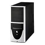 APEX PC-319 ATX Mid Tower SL 300W 4 2 (4) Bays USB Audio 2*FAN C2D System Cabinet - Black