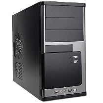 9-Bay 937PK-BLACK ATX Steel Computer Case with 420-Watt Power Supply (Black)