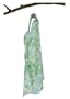 Peanut Shell Maternity Window Shopping Hospital Gown, Blue/Green, Small/Medium