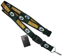 Green Bay Packers NFL Lanyard Keychain