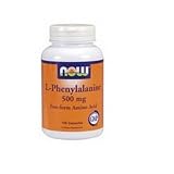 Now Foods Phenylalanine, 120 Capsules / 500 Mg (Pack of 2)
