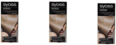 Beauty Set : 3 Units of Syoss Hair Color Extra Light Ash Blonde No.10.0 115ml. [Free Facial Hair Epicare Spring A1Remover]