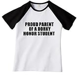 Proud of My Honor Student 3 Jr. Miss Cap Sleeve
