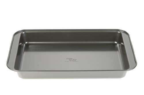 Bakers Select Lasagna Pan, Oblong Pan, Nonstick, Small, 11 x 7 x 1.5 Inch