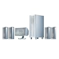 Canton Movie CD 151 Heimkinosystem (480 Watt) alu/schwarz