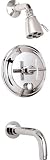 California Faucets Tiburon Series 65 Pressure Balance Tub/Shower Set 65-PBTS