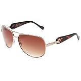 Jessica Simpson Womens J388 Aviator Sunglasses
