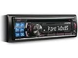 Produkt-Bild: Alpine CDE-123R CD/MP3/USB/Tuner mit Eingang f&uuml;r Portable Navigations-Sprachf&uuml;hrung