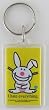 it's happy bunny 'I Hate Everything' Lucite Key Chain
