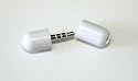 Mini Microphone Mic Recorder for Apple iPod / iPhone 3G 3G S, White