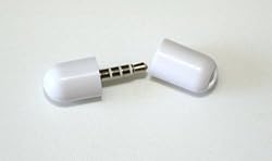 Mini Microphone Mic Recorder for Apple iPod / iPhone 3G 3G S, White