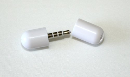 Mini Microphone Mic Recorder for Apple iPod / iPhone 3G 3G S, White