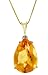 14k Solid Gold 18" Necklace with Genuine 5ct title=
