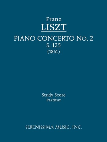 Piano Concerto No. 2, S. 125 - Study score