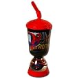 Spiderman Cup with Snowglobe Stand - Childrens Cup with Lid