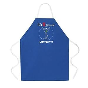 It's 5 o'clock somewhere Apron