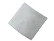 Sheer White Embroidered Floral Handkerchief