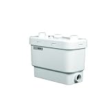 Saniflo 008 SANIVITE Gray Heavy Duty Water Pump, White