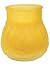 Citronella Candle Jars, 6-pc Set (Frosted Teardrop Glass)
