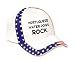 Portuguese Water Dogs Rock Adult USA Flag Hat / Cap