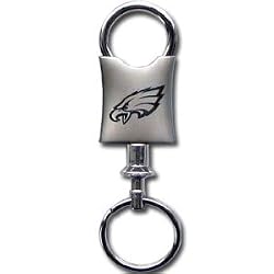 Philadelphia Eagles Laser Etched Etched Valet Keychain