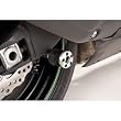 05-06 KAWASAKI ZX636: LOCKHART PHILLIPS CARBON INLAY SWINGARM SPOOLS