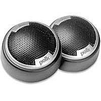 Polk Audio DB1001 1-Inch Silk/Polymer Composite Dome Tweeters (Pair, Black)