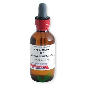 Standard Homeopathic Calc Sulph Liquid 12X Cell Salt by 