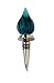 Cobalt Drop Bottle Stopper