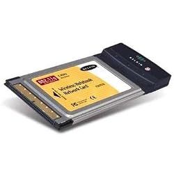 Belkin F5D7010  Wireless 54 Mbps Notebook Card