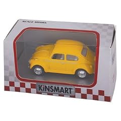VW K�fer Modellauto 1:64 gelb mit R�ckzugmotor NEU
