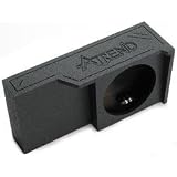 Atrend Enclosures A37110BK 10 Single Down-Firing Enclosure - 2004-Up Ford Super Crew... 
