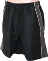 D2K Black With Grey Side Panel Swim Shorts