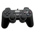 Kinobo USB Gamepad / Joypad Controller für PCs XP/Vista/Windows 7 - Dual Schock Funktion.