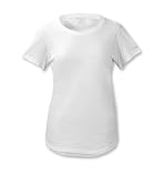 Cool Canuck Women's Short Sleeve Athletic T Shirt - Medium, White